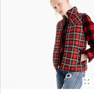 Jcrew Tartan Mountain Plaid Vest